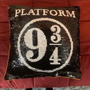 Harry Potter Sequin Pillow